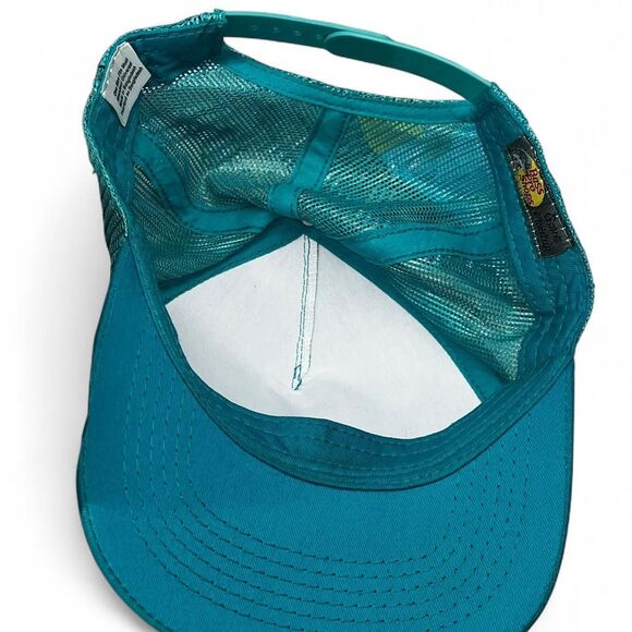 Bass-pro-shops Mens Teal logo snapback Hat - Picture 4 of 6